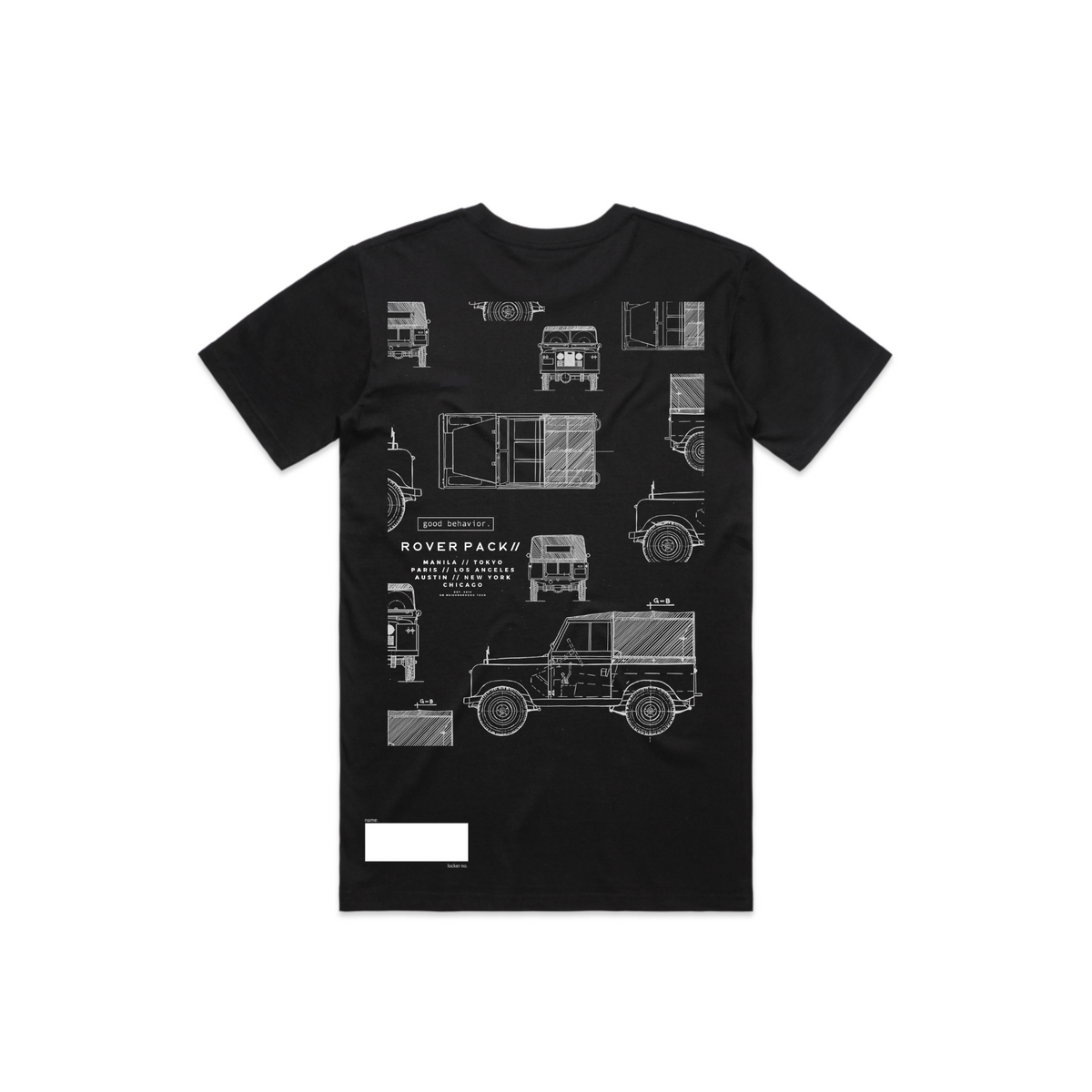 grey rover tee// – good behavior.