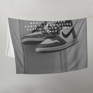 chicago one's throw blanket//